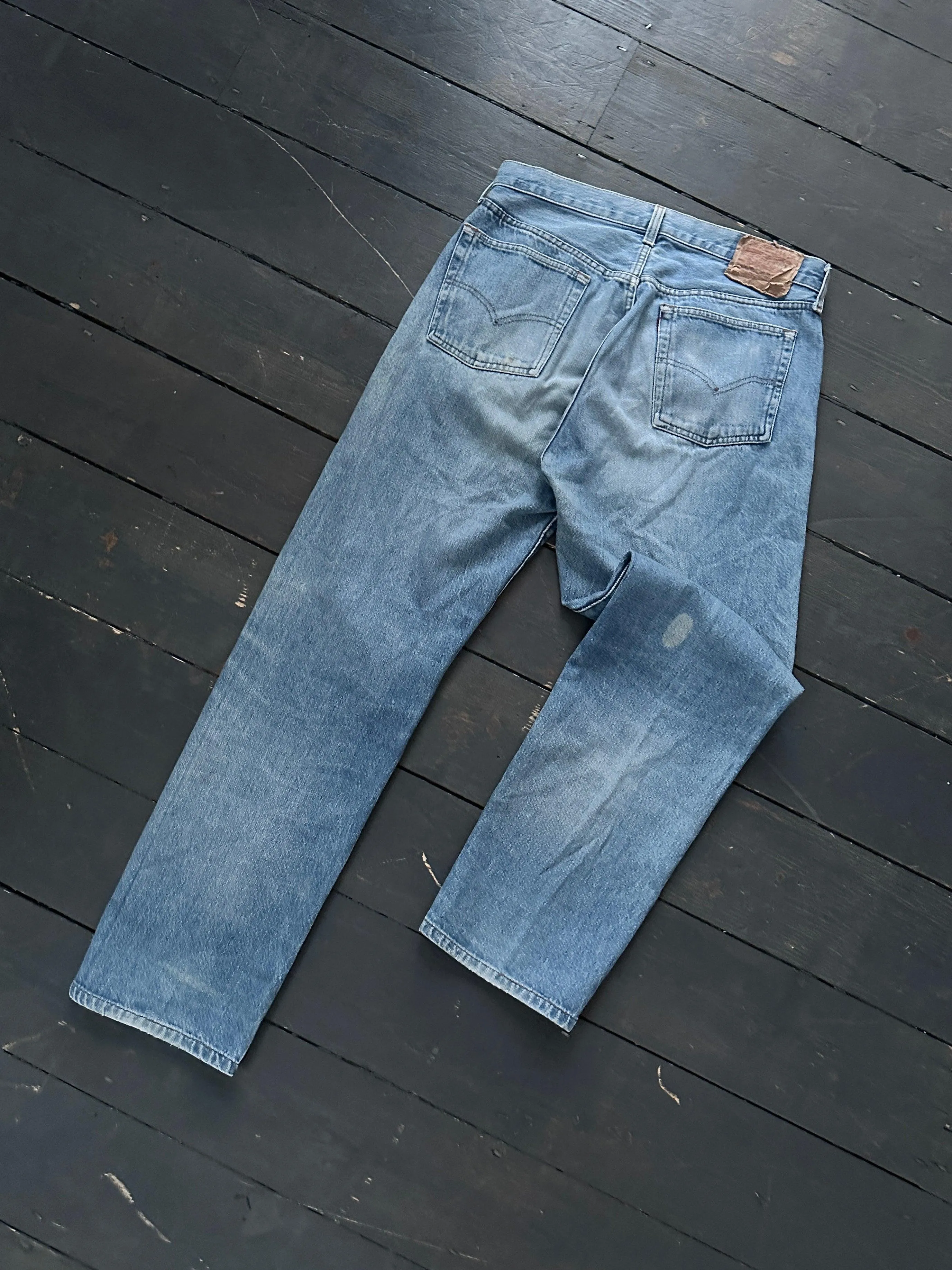 Levi’s Faded Straight Leg Denim Jeans - W32