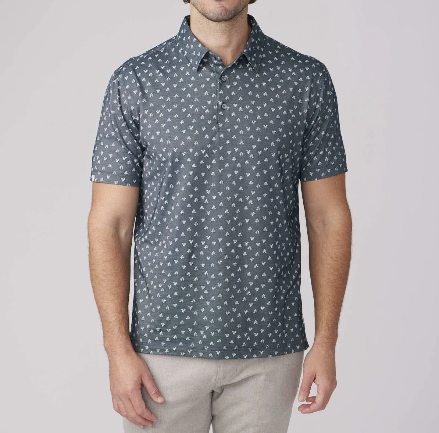 Linksoul Astoria Arrows Print Polo