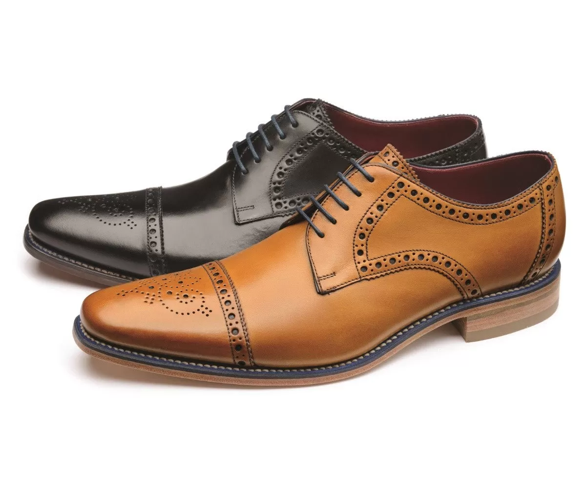 LOAKE Foley Stylish Brogue Derby Shoes