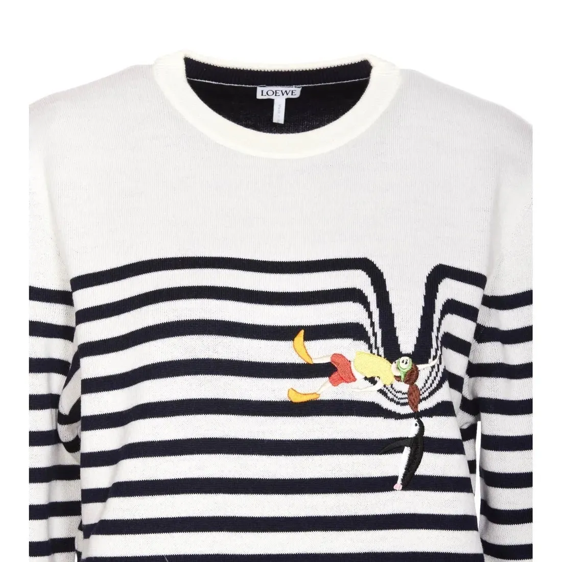 LOEWE  |Stripes Collaboration V-neck & Crew neck