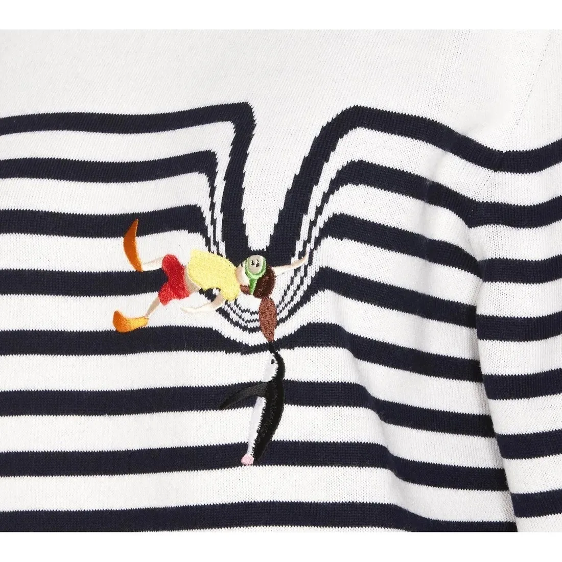 LOEWE  |Stripes Collaboration V-neck & Crew neck