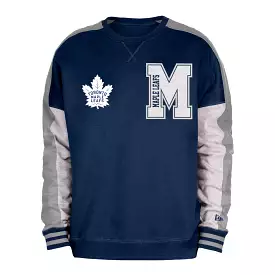 Maple Leafs New Era Men's Heavy 3Tone Crew