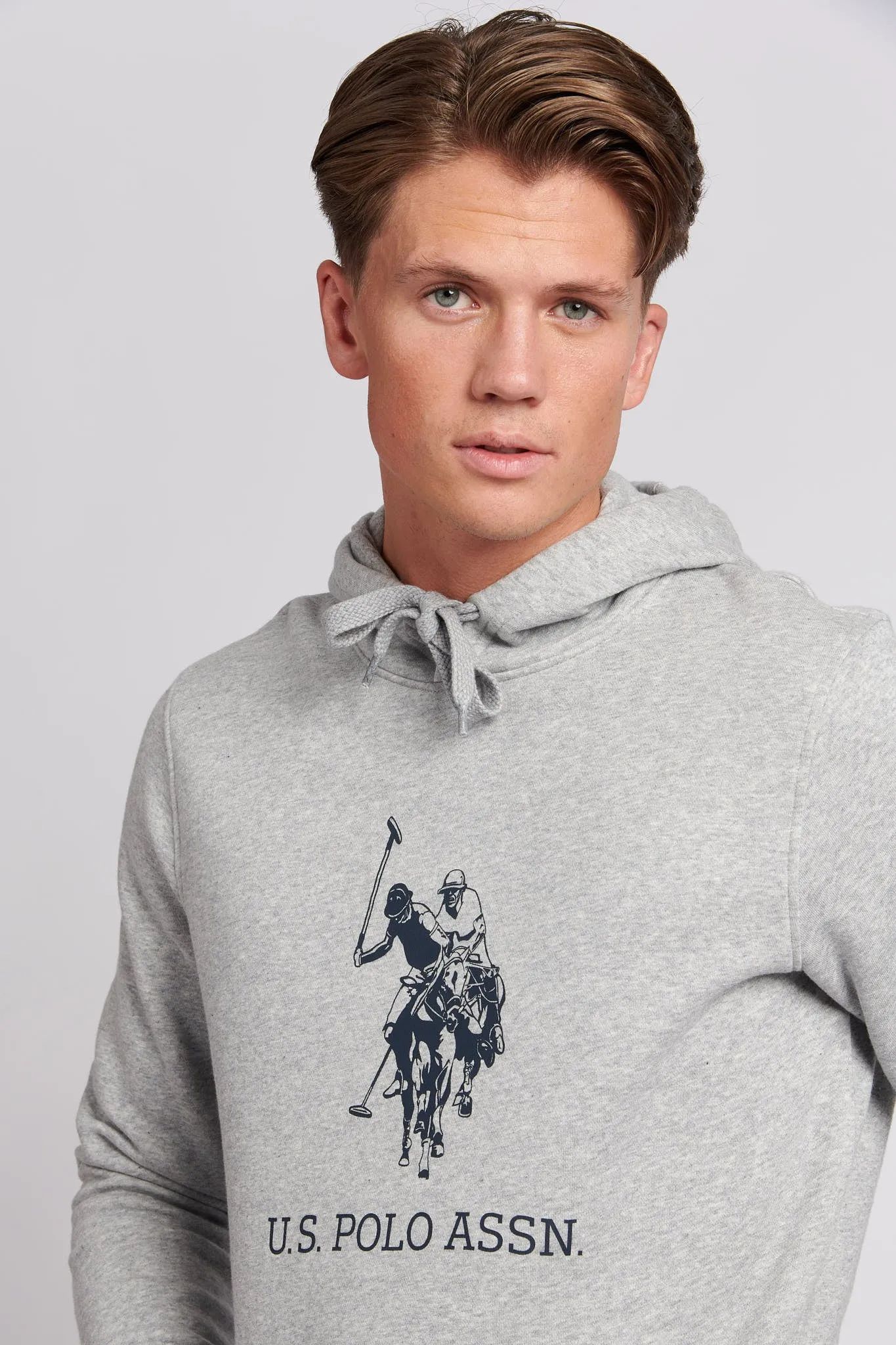 Mens Rider Hoodie in Vintage Grey Heather