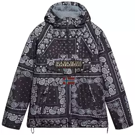 Napapijri Rainforest 2 'Paisley Pack' Fleece Lined Pocket Jacket - Paisley AOP