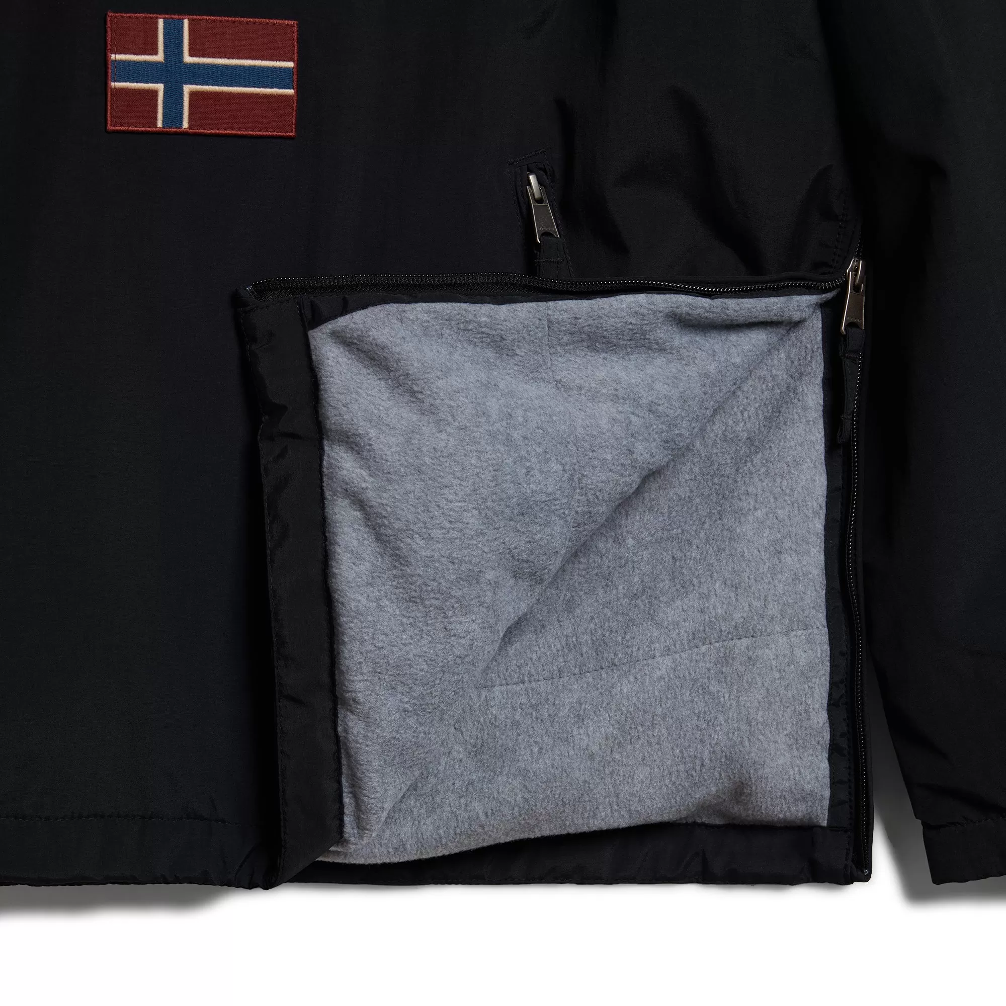 Napapijri Rainforest Fleece Lined Pocket 2 Jacket - Black