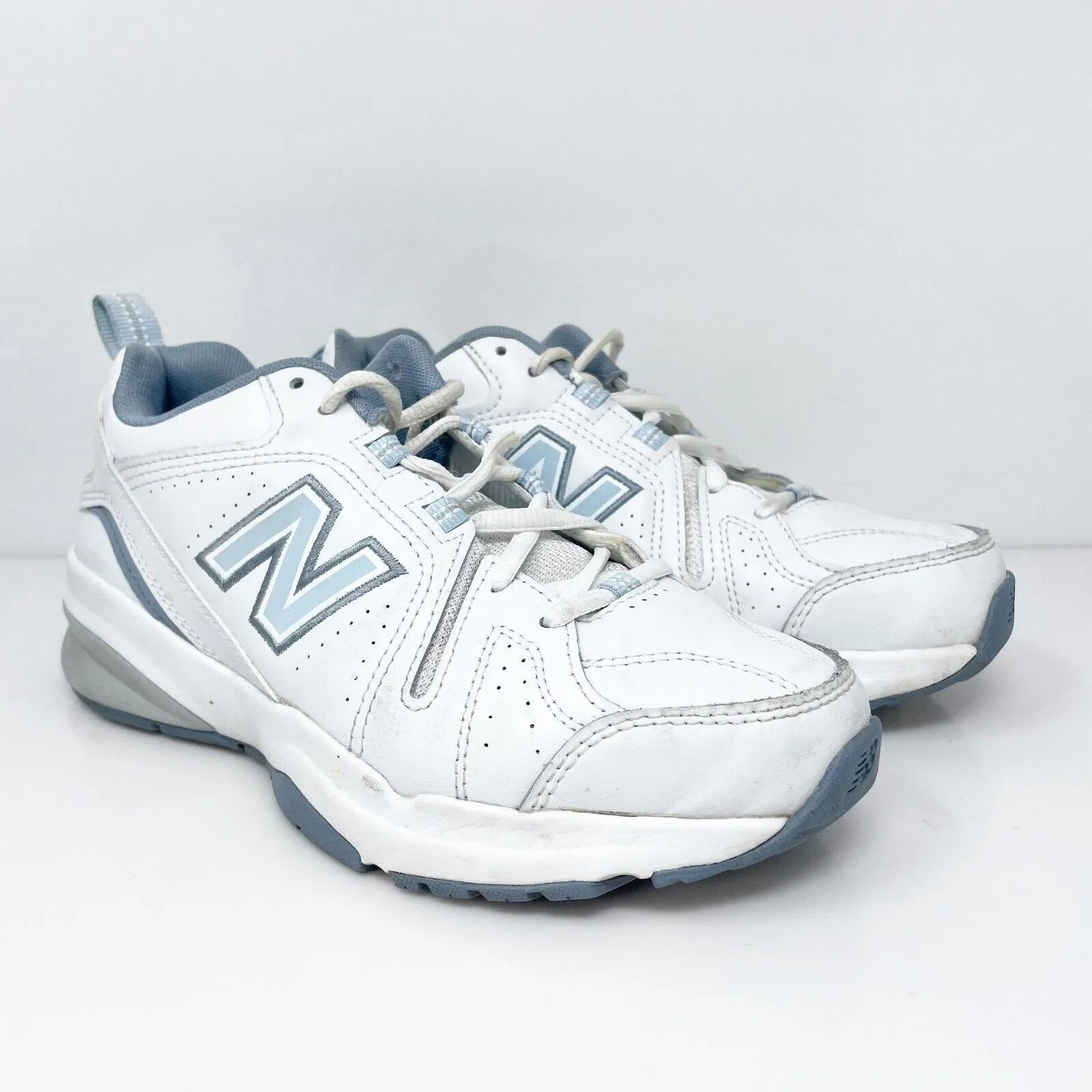 New Balance Unisex 608 V5 WX608WB5 White Casual Shoes Sneakers Size M 5.5 W 7 D