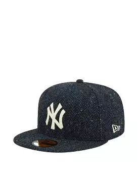 New Era New York Yankees Harris Tweed Cap Navy