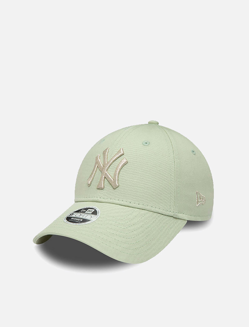 New Era New York Yankees Metallic Logo Cap Green