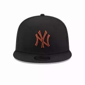 NEW YORK YANKEES LEAGUE ESSENTIAL BLACK 9FIFTY SNAPBACK CAP 'BLACK'