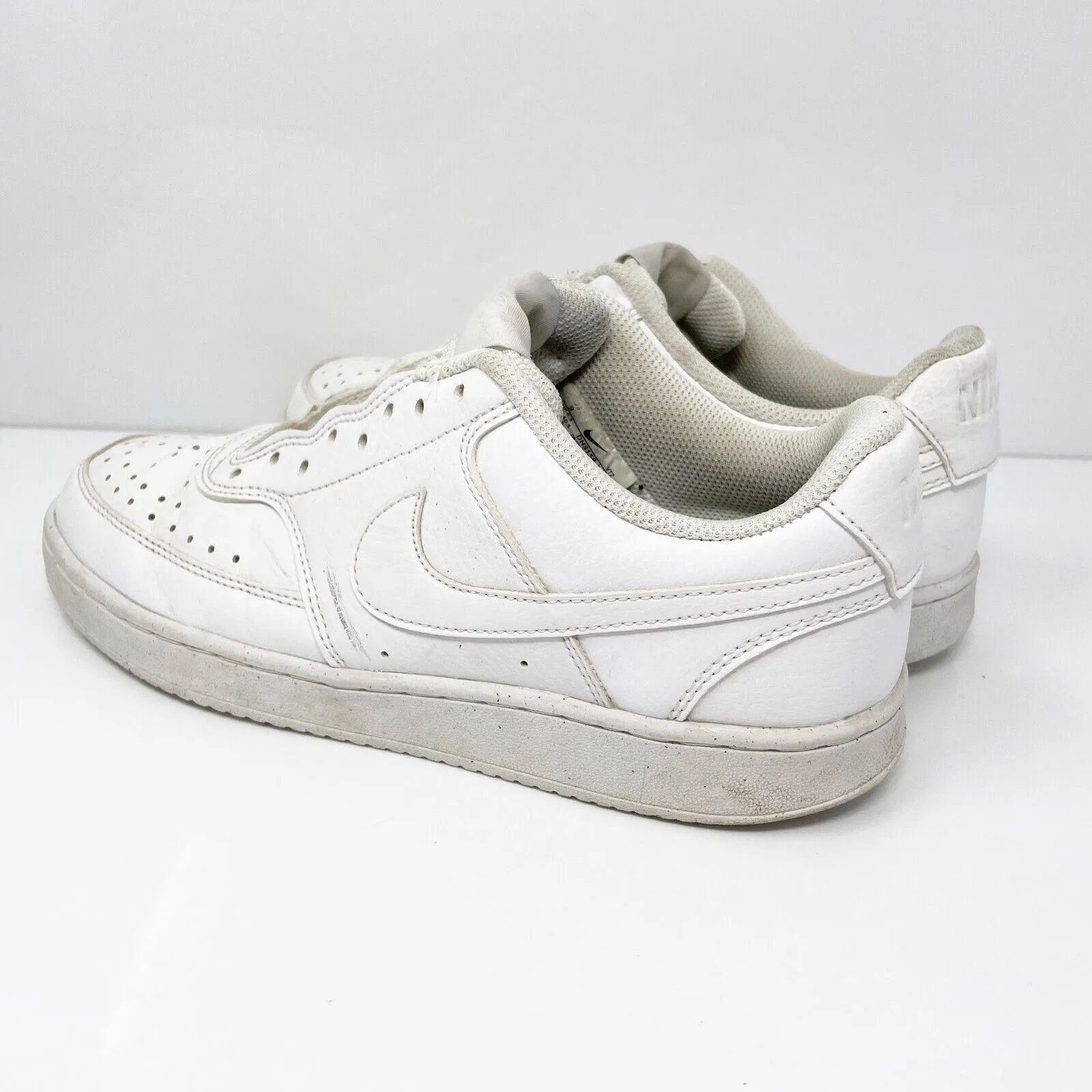 Nike Womens Court Vision Low DH3158-100 White Running Shoes Sneakers Size 9