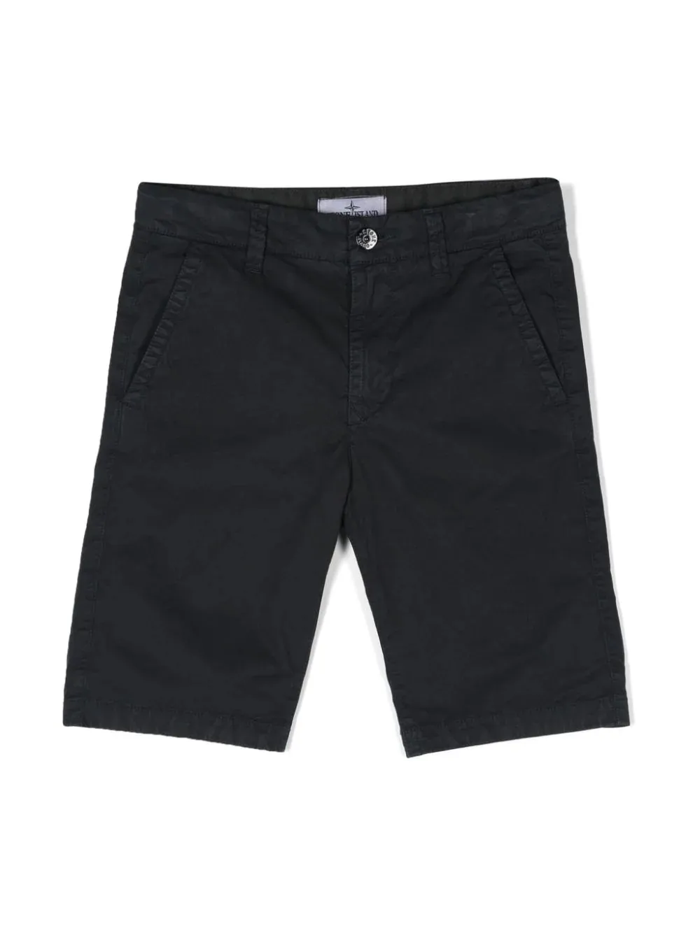 Old' Effect Chino Shorts In Navy Blue