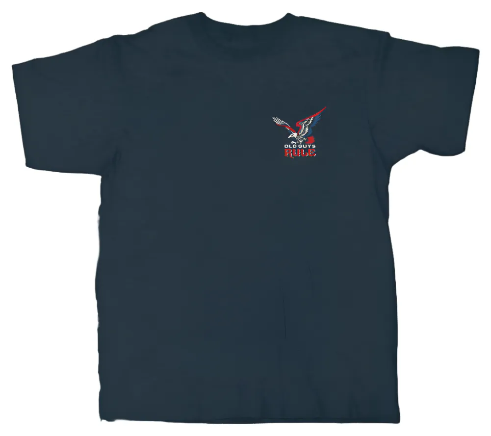 Old Glory Rule T-Shirt - Navy - OG2235