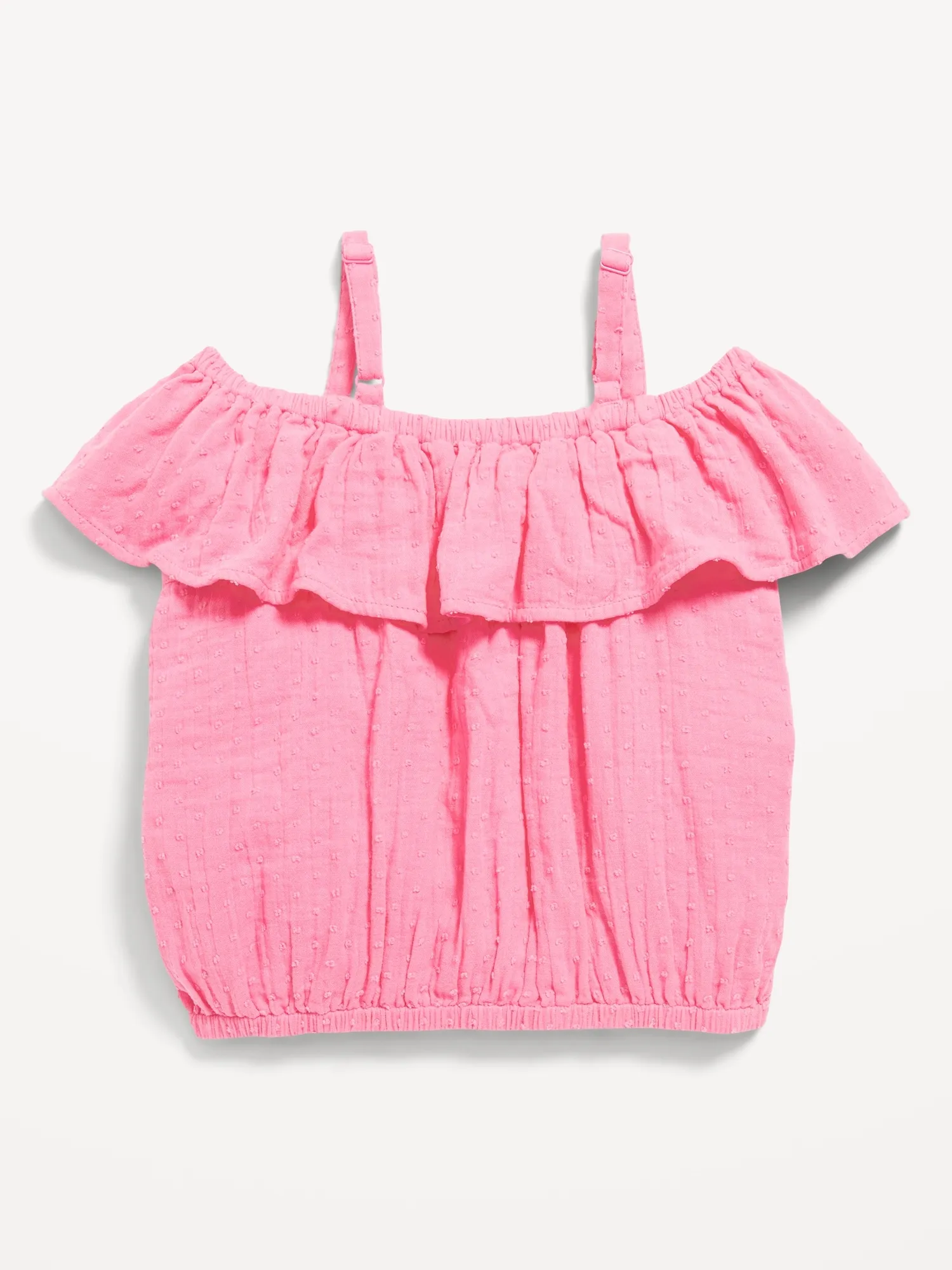 Old Navy Off-Shoulder Ruffle-Trim Top for Girls