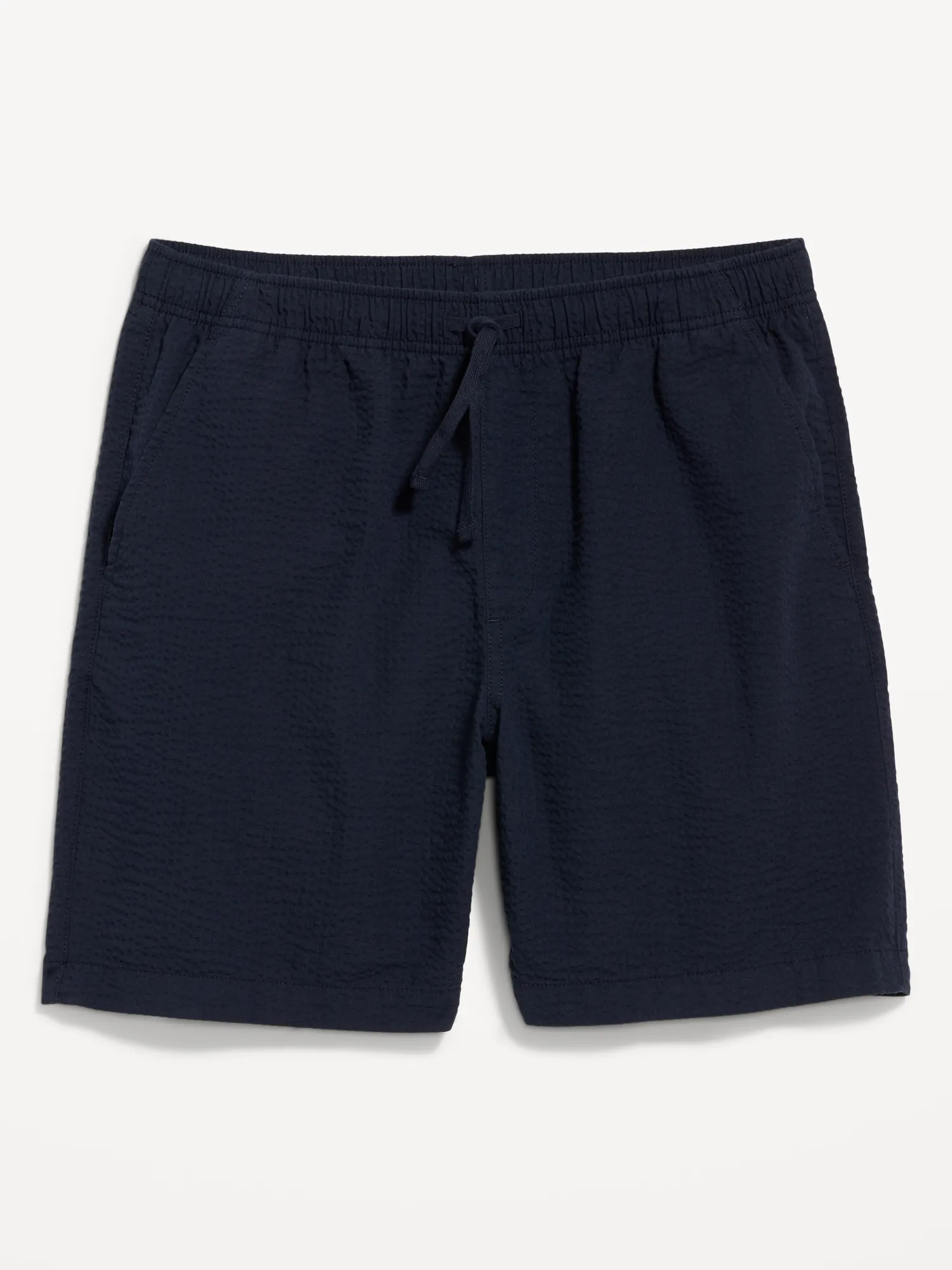 Old Navy Seersucker Jogger Shorts -- 7-inch inseam