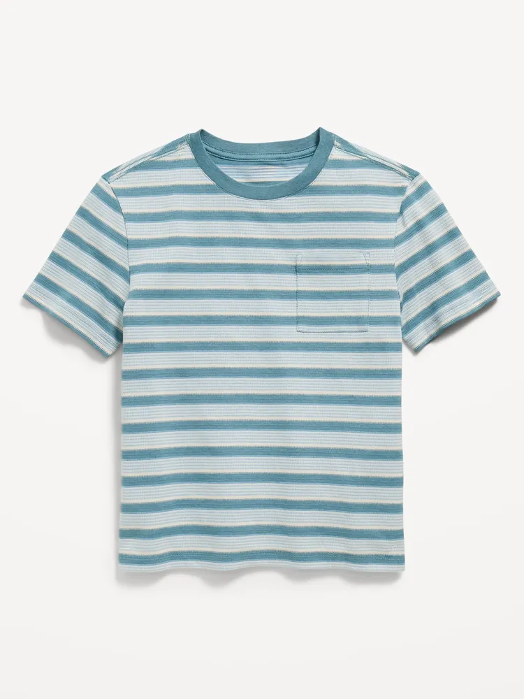 Old Navy Textured Striped Short-Sleeve Pocket T-Shirt for Boys