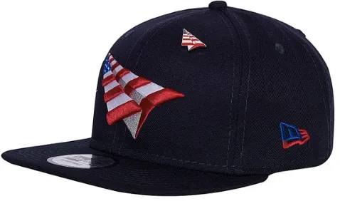 Paper Plane - American Dream Crown Old School Snapback - Navy