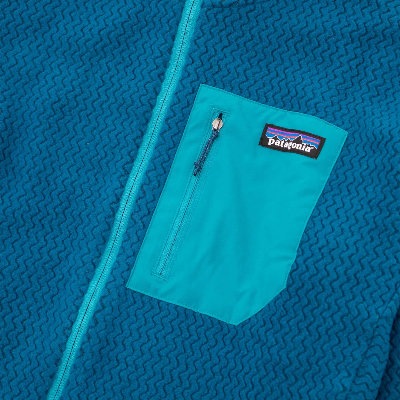 Patagonia R1 Air Full Zip Hoody Lagom Blue