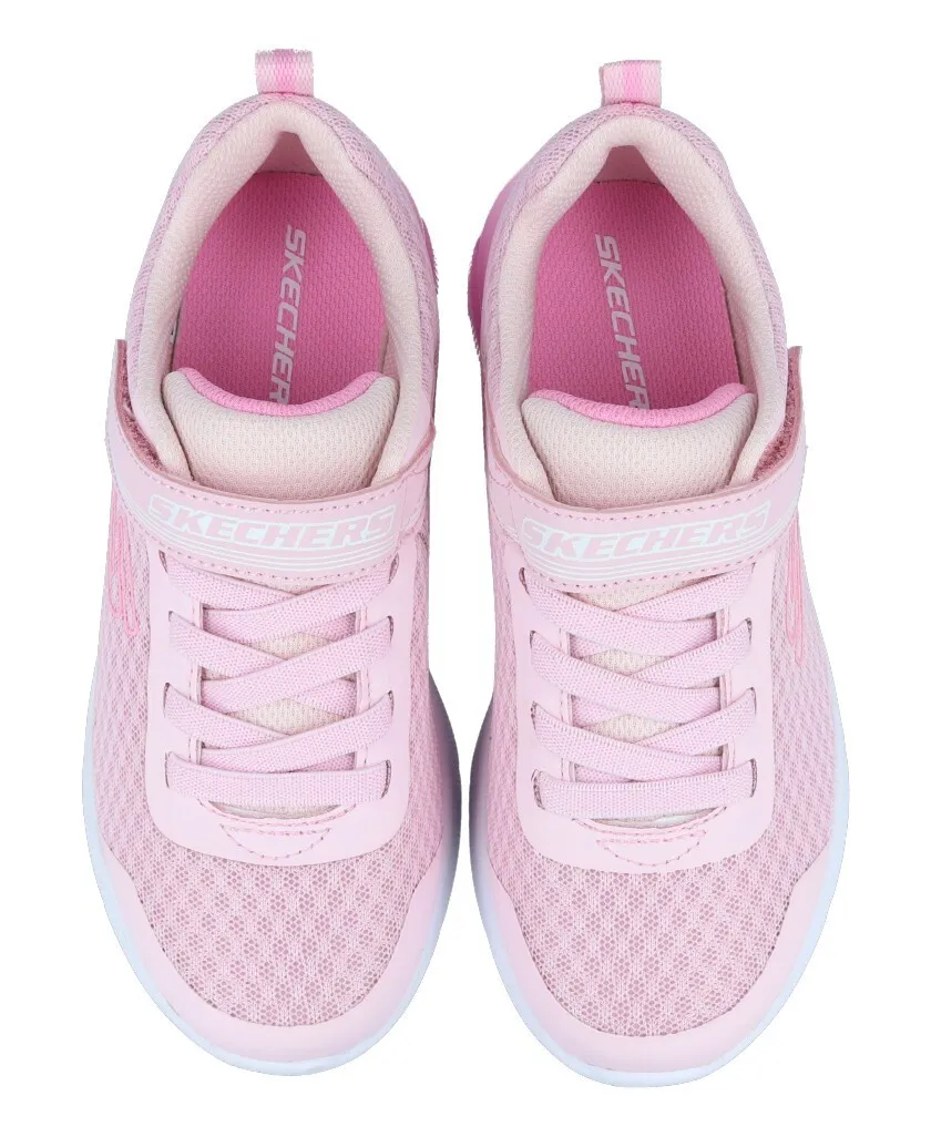 Pink shoe girl Skechers Microspec Max 302343