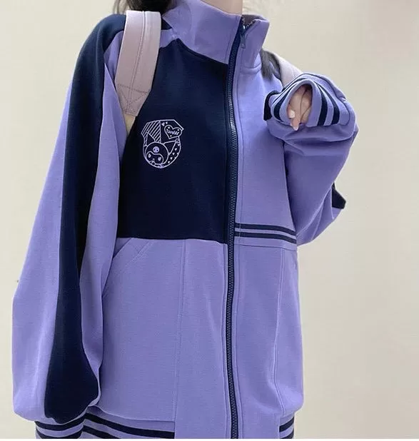 Pre-order sanrio collaboration extra fleece sportswear jacket