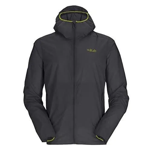 Rab Men's Vital Windshell Hoody for Hiking, Climbing, and Mountaineering