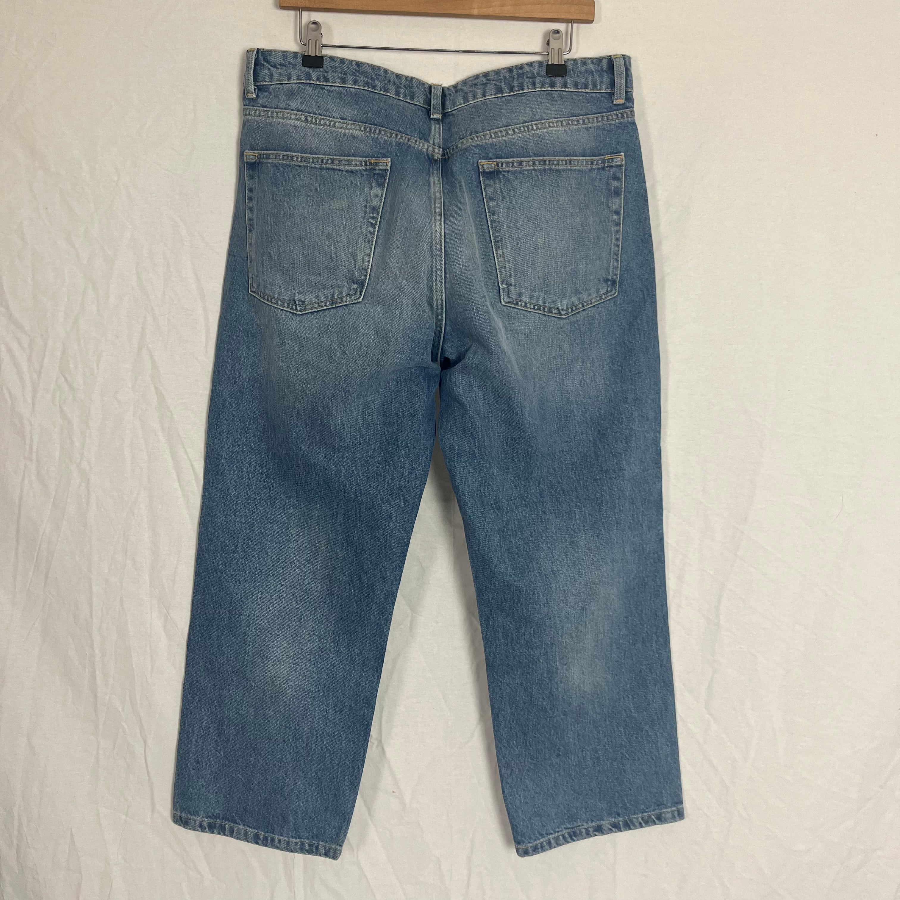 Raey Mid Wash Straight Leg Jeans L