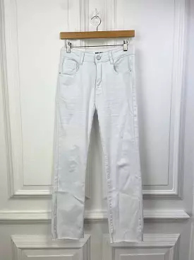 Secret Denim Straight Leg Jeans - White