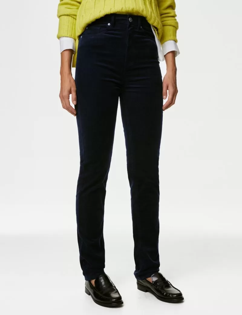 Sienna Corduroy Straight Leg Trousers