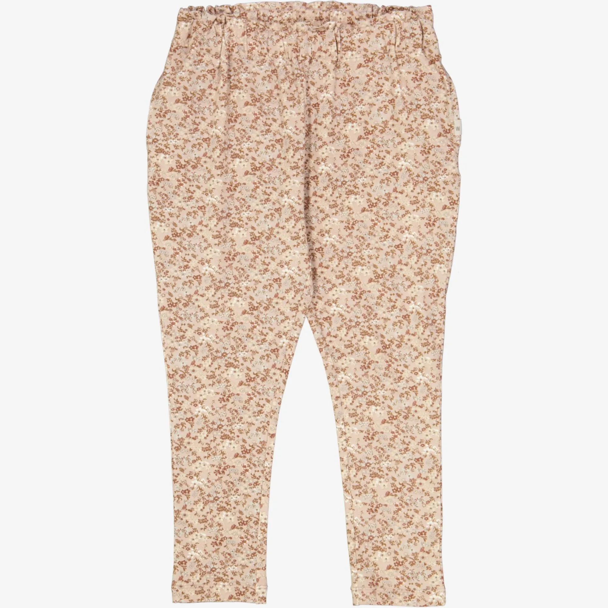 Soft Pants Malika - pale lilac flowers