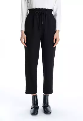 Solid Straight Leg Formal Trouser