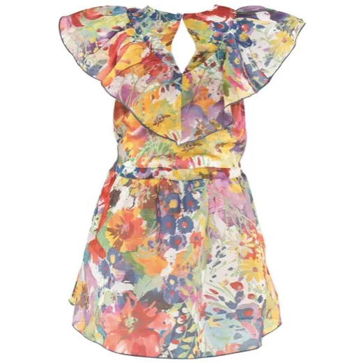 Stella McCartney Silk And Cotton Floral Dress: 8 Years