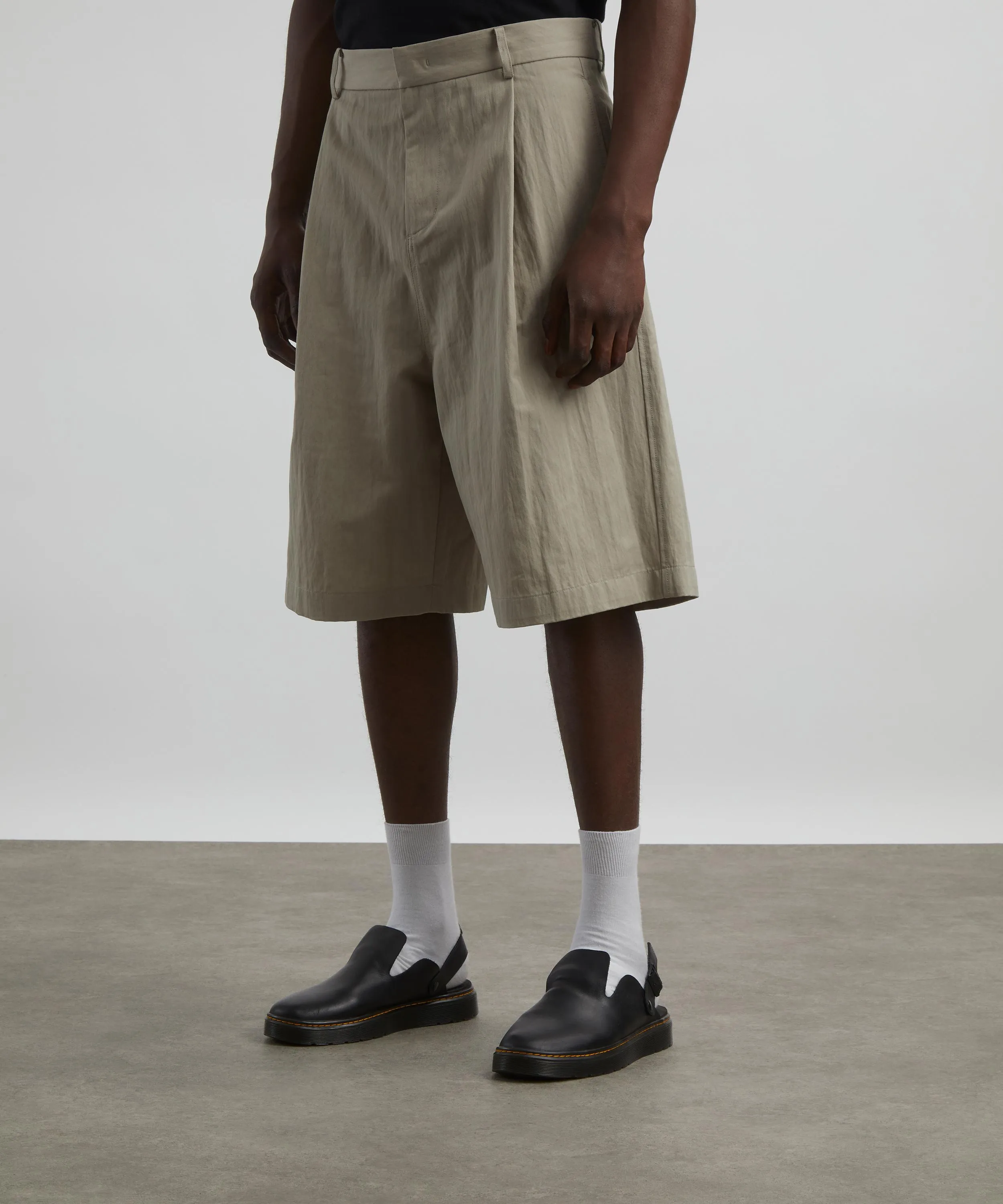 Straight-Leg Bermuda Shorts