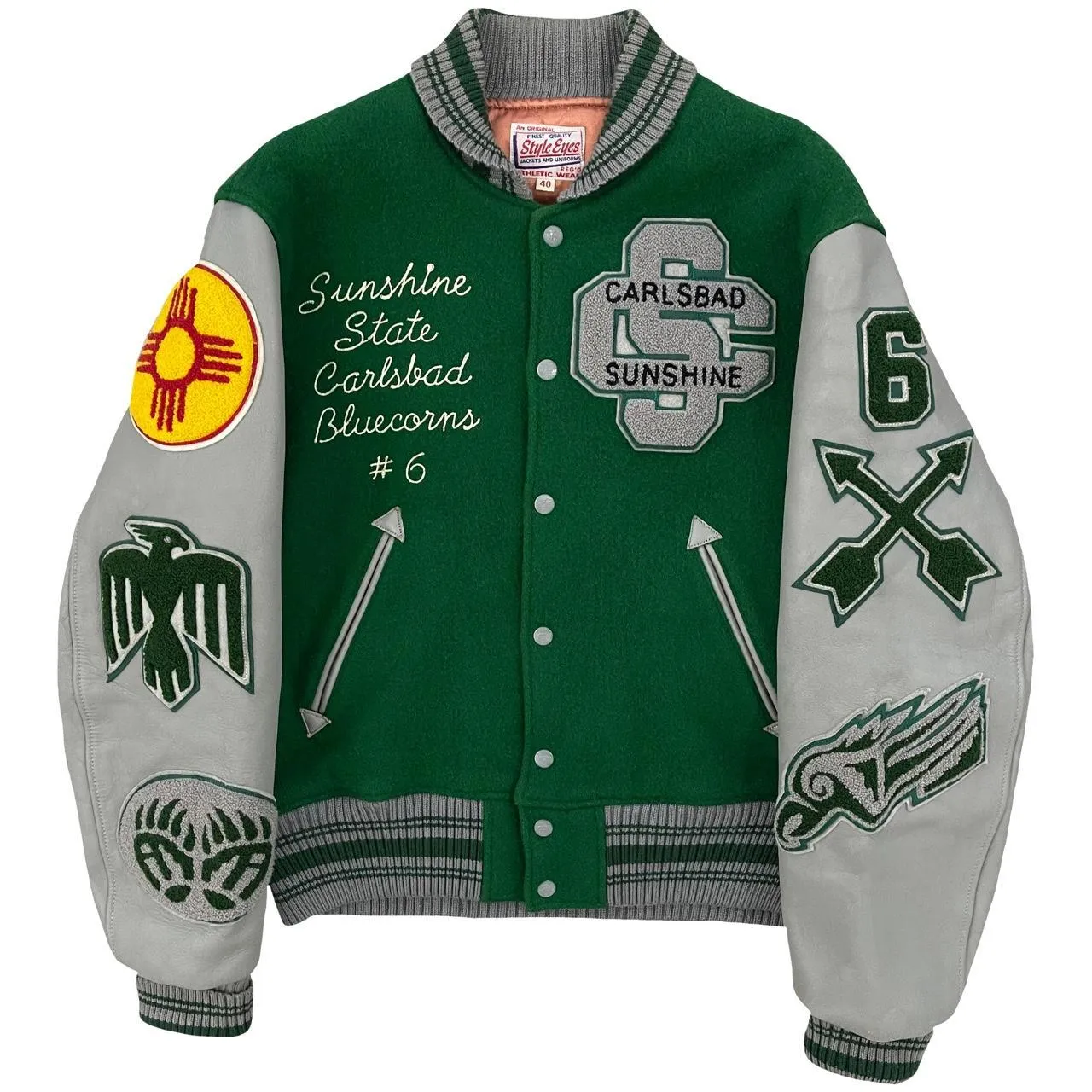 Style Eyes Varsity Jacket