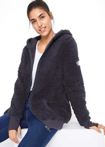 Teddy Fleece Hooded Jacket