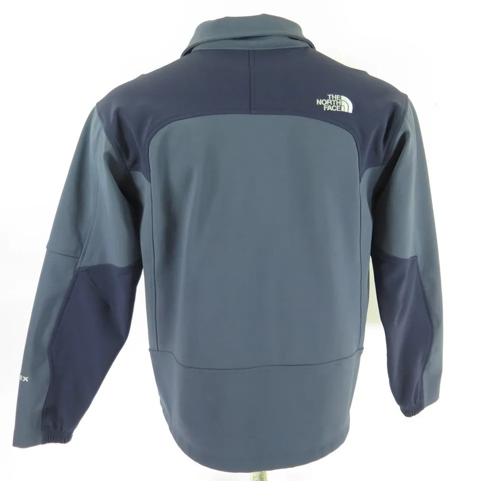 The North Face Apex Bionic Shell Jacket Men M Blue Weather resistant fleece