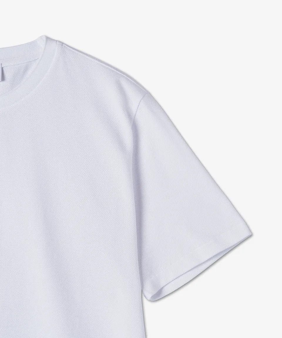 THOM BROWNE  |Crew Neck Stripes Street Style Plain Cotton Short Sleeves