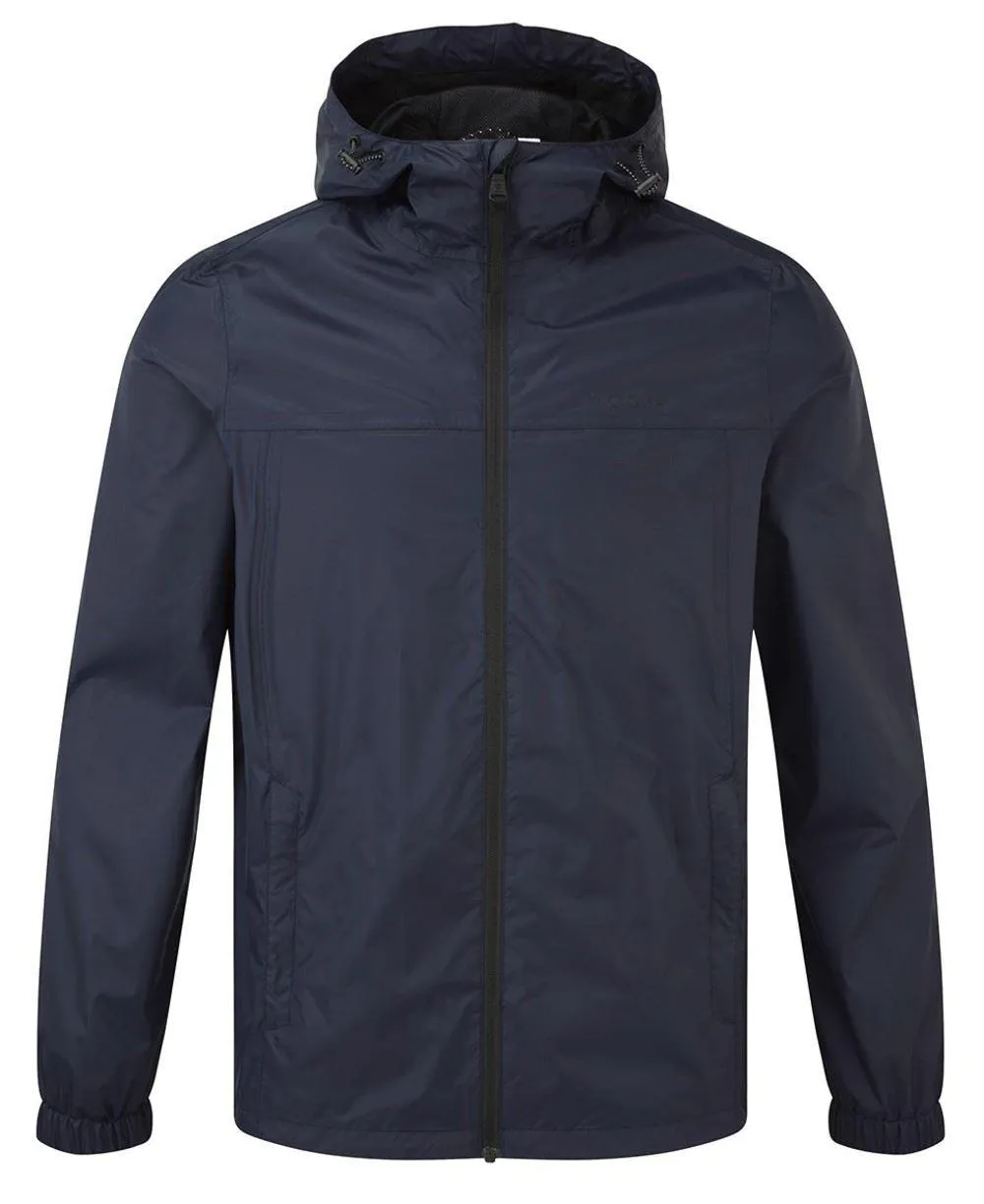 Tog24 Craven Waterproof Packaway Jacket - Navy