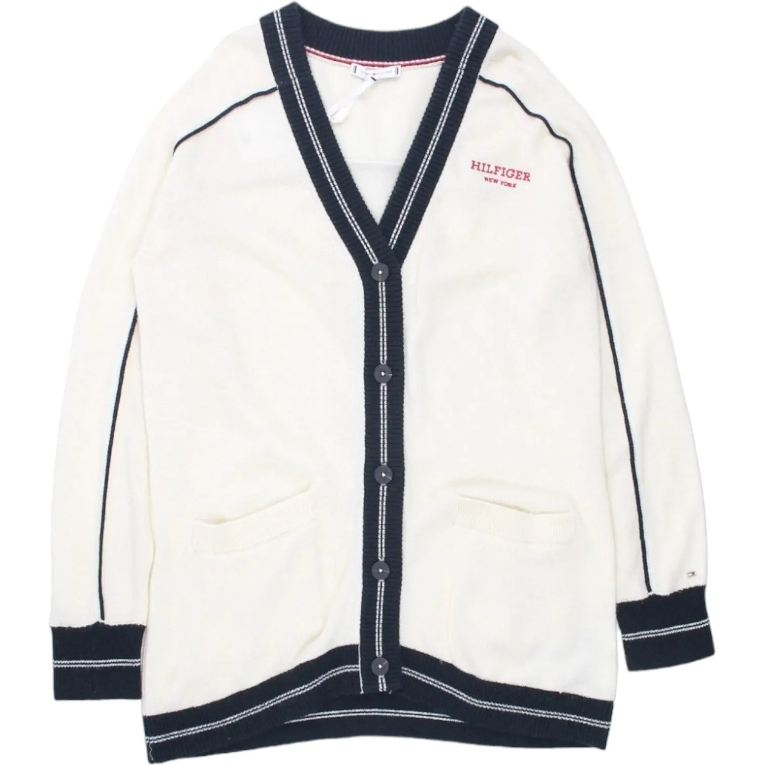 Tommy Hilfiger Cream Monotype Cardigan