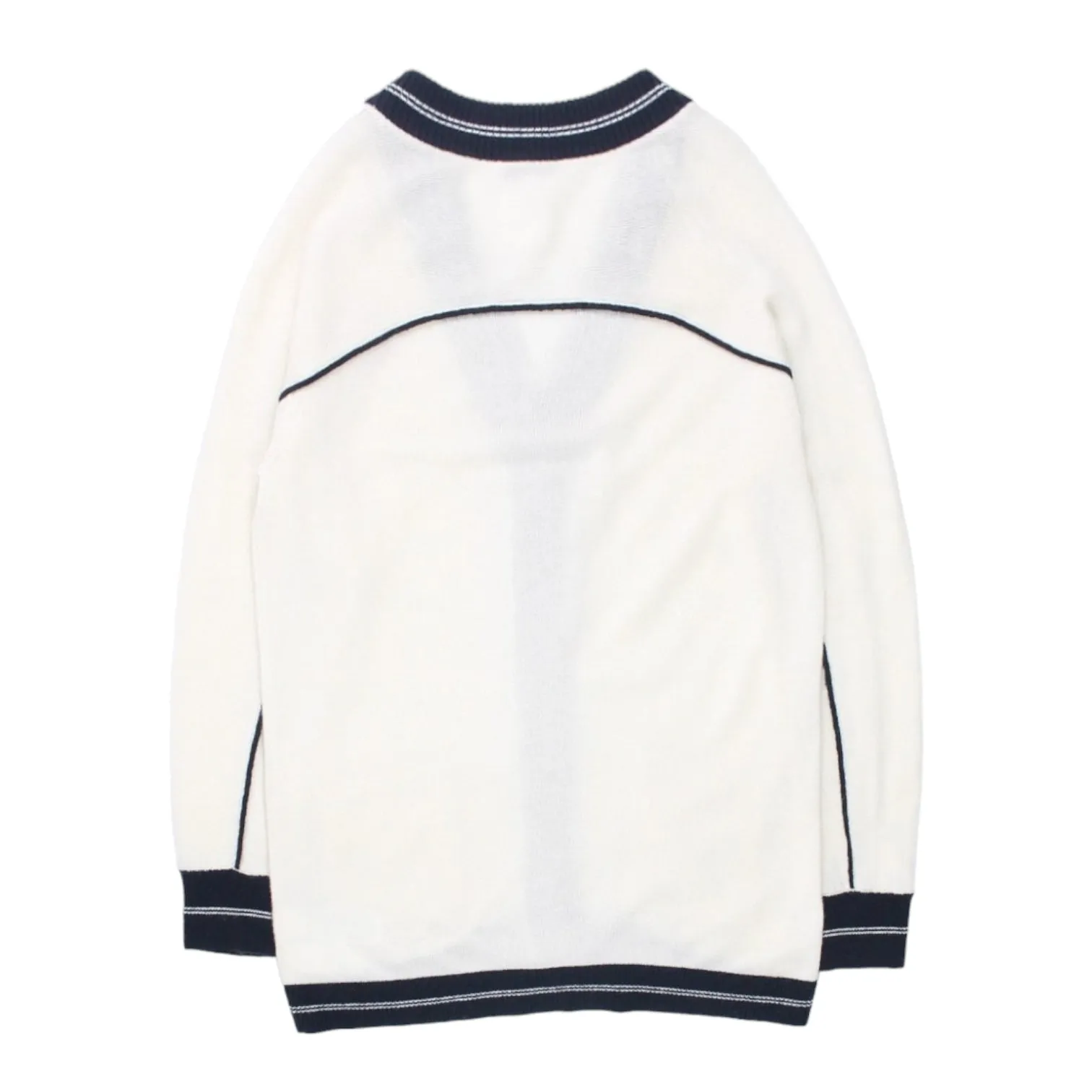 Tommy Hilfiger Cream Monotype Cardigan