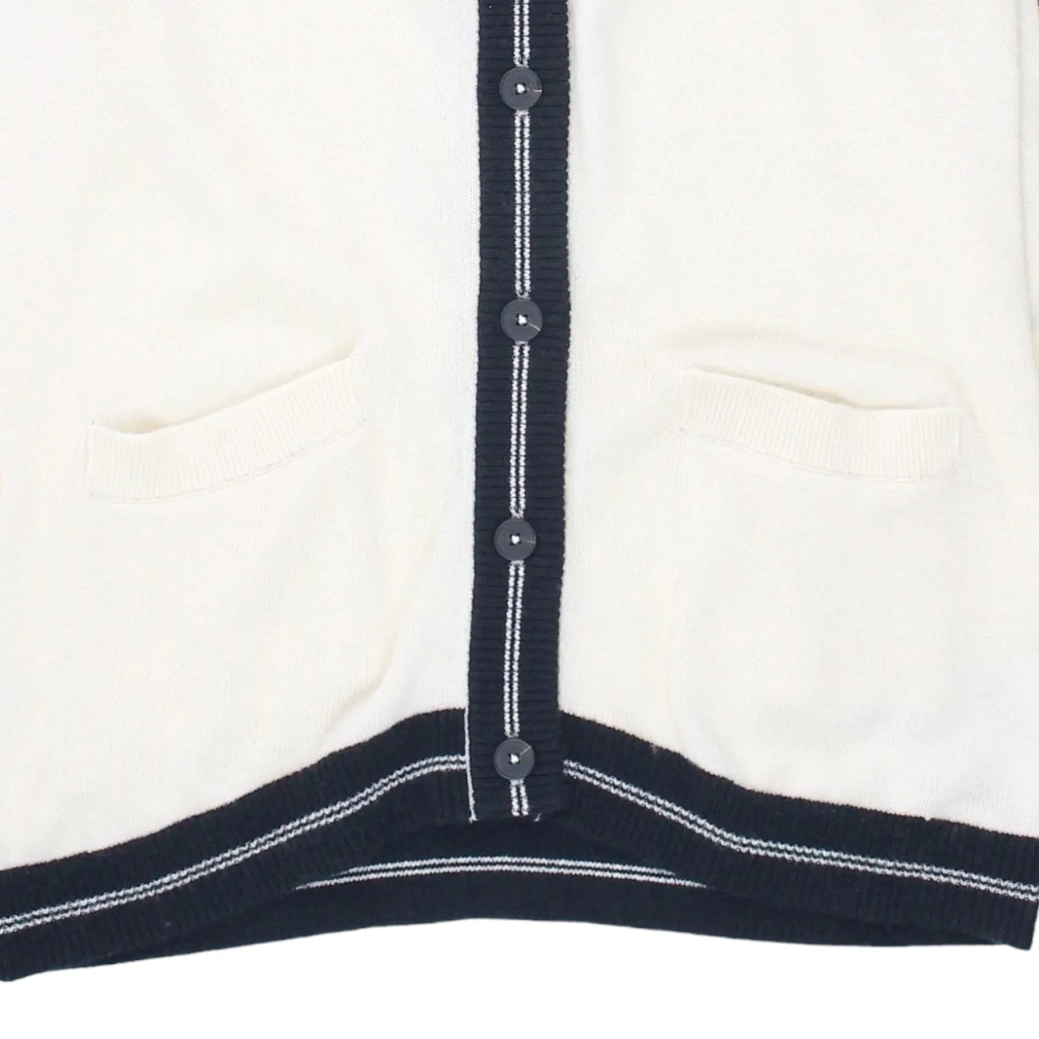 Tommy Hilfiger Cream Monotype Cardigan