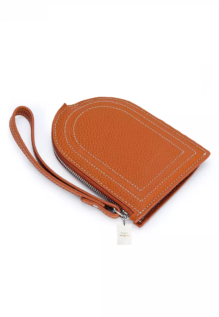 Twenty Eight Shoes Full Grain Leather Round Edge Multi-Purpose Purse JW YT-2065