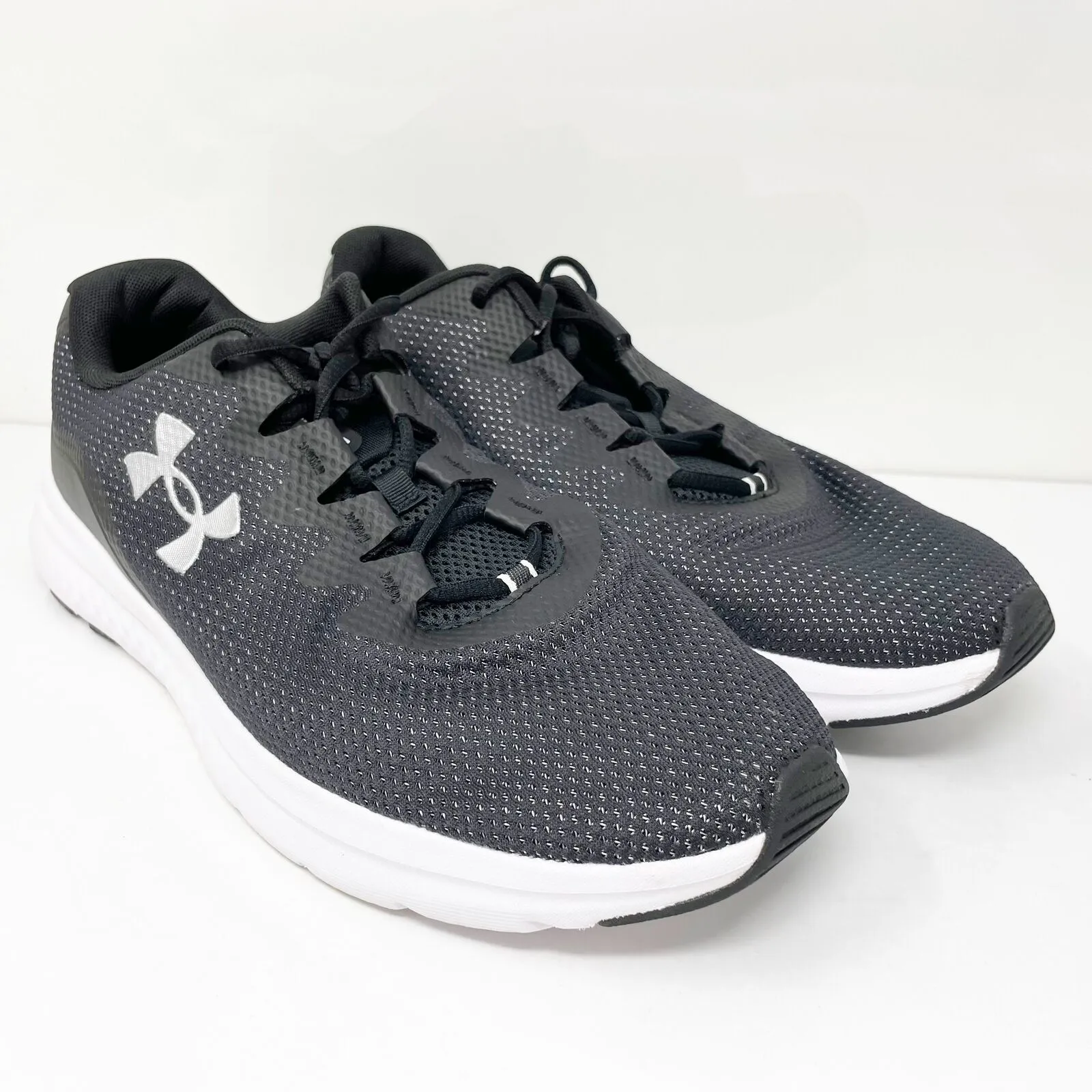 Under Armour Mens Charged Impulse 3 3025421-001 Black Running Shoes Sneakers 13