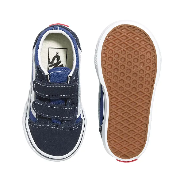 Vans Toddler Old Skool V Shoe - Navy