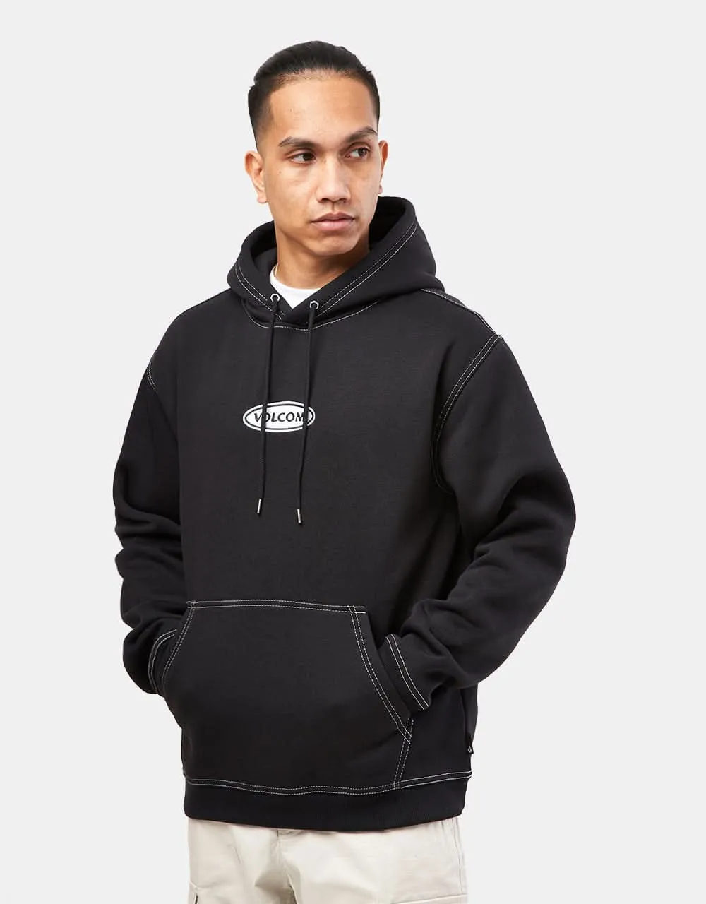 Volcom Workard Pullover Hoodie - Black