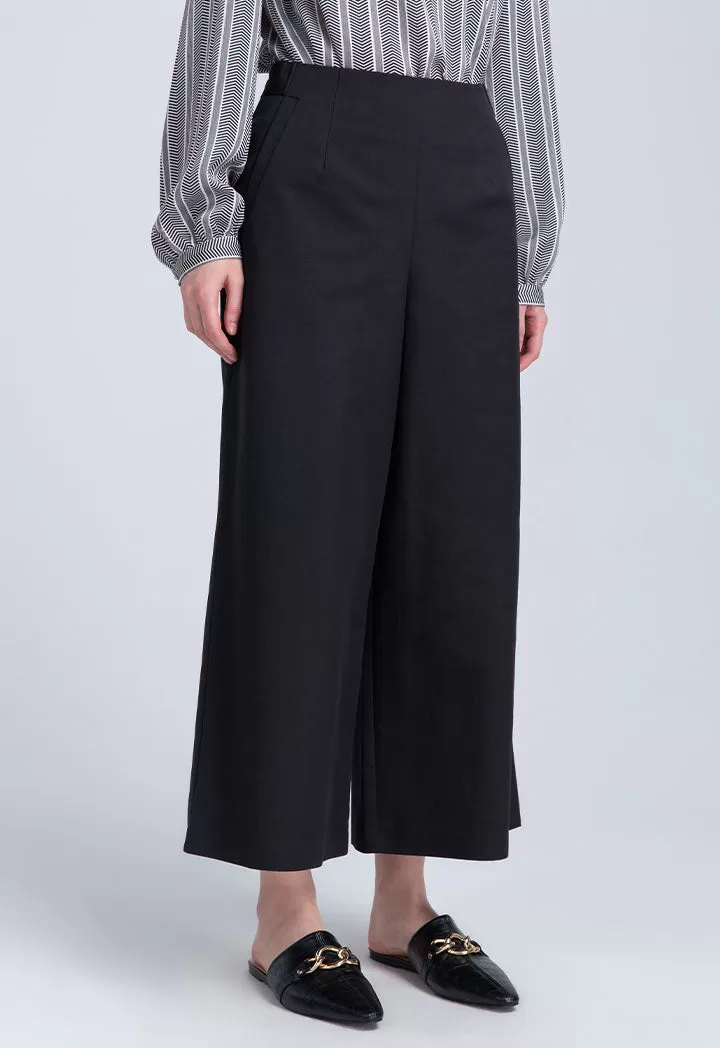 Wide Leg Straight Cut Culottes