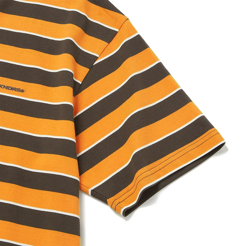 WKNDRS  |Crew Neck Stripes Unisex Street Style Cotton Short Sleeves