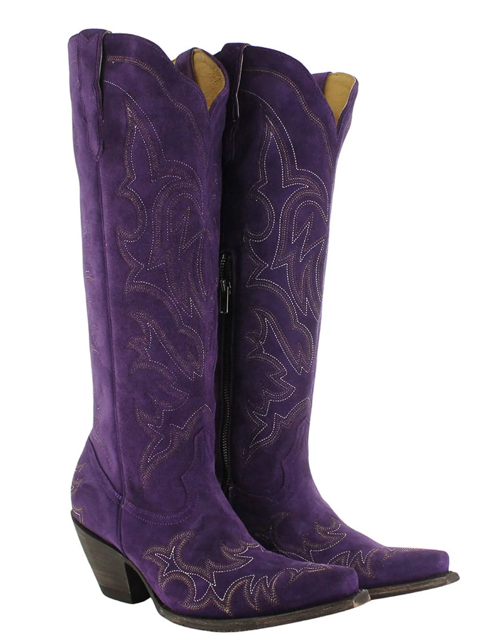 Yippee by Old Gringo Adelicia Suede Purple YL638-3