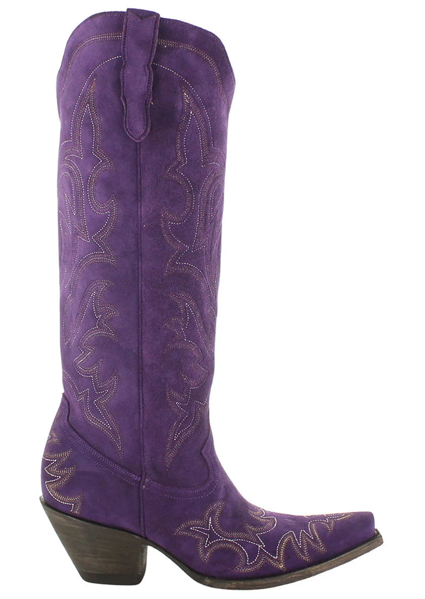 Yippee by Old Gringo Adelicia Suede Purple YL638-3